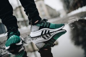 Alternative view of Giày Adidas Eqt Support Mid Adv Black Sub Green CQ2998