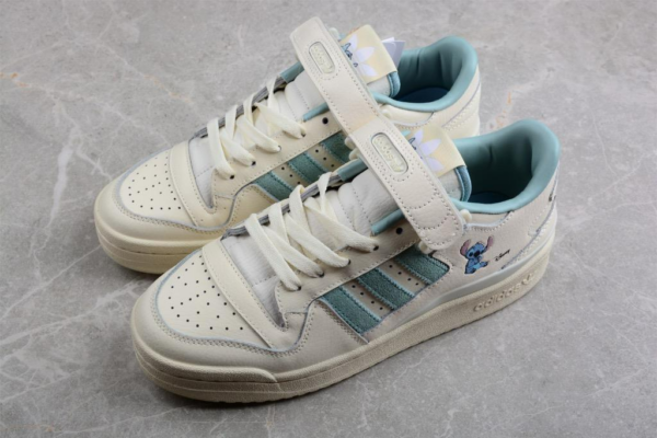 Giày Adidas Forum Low Disney Stitch 'Wonder White' HQ6374 - Ảnh 8