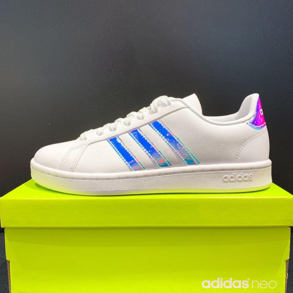 Giày Adidas Wmns Grand Court 'Silver Mint' EE9689 - Ảnh 2