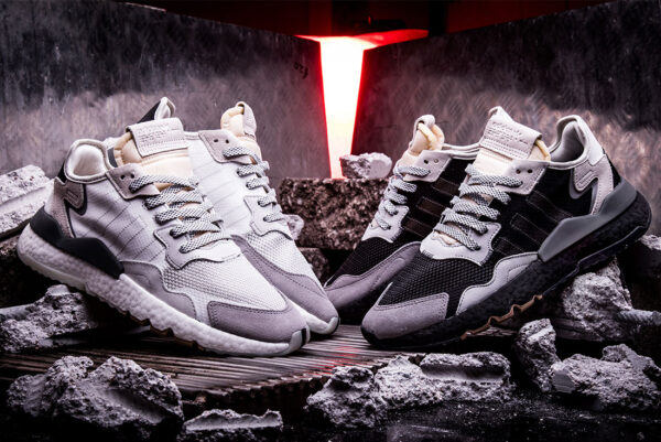 Giày Adidas Nite Jogger 'White Shock Red' F34123 - Ảnh 4