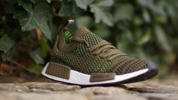 Giày Adidas NMD_R1 STLT Primeknit 'Trace Olive' CQ2389 - Ảnh 5