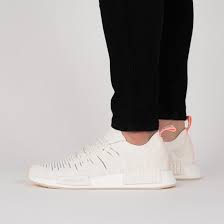Giày Adidas NMD R1 STLT Running White Clear Orange B37655 - Ảnh 3