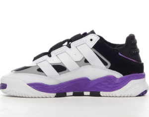 Giay Adidas Niteball 'White Purple Black' FX0361