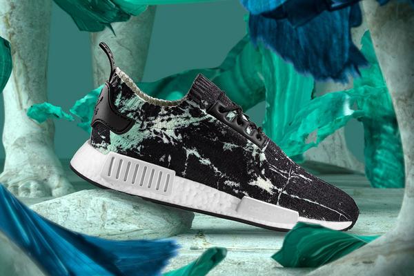 Giày Adidas NMD R1 PK "Green Marble" BB7996 - Ảnh 8