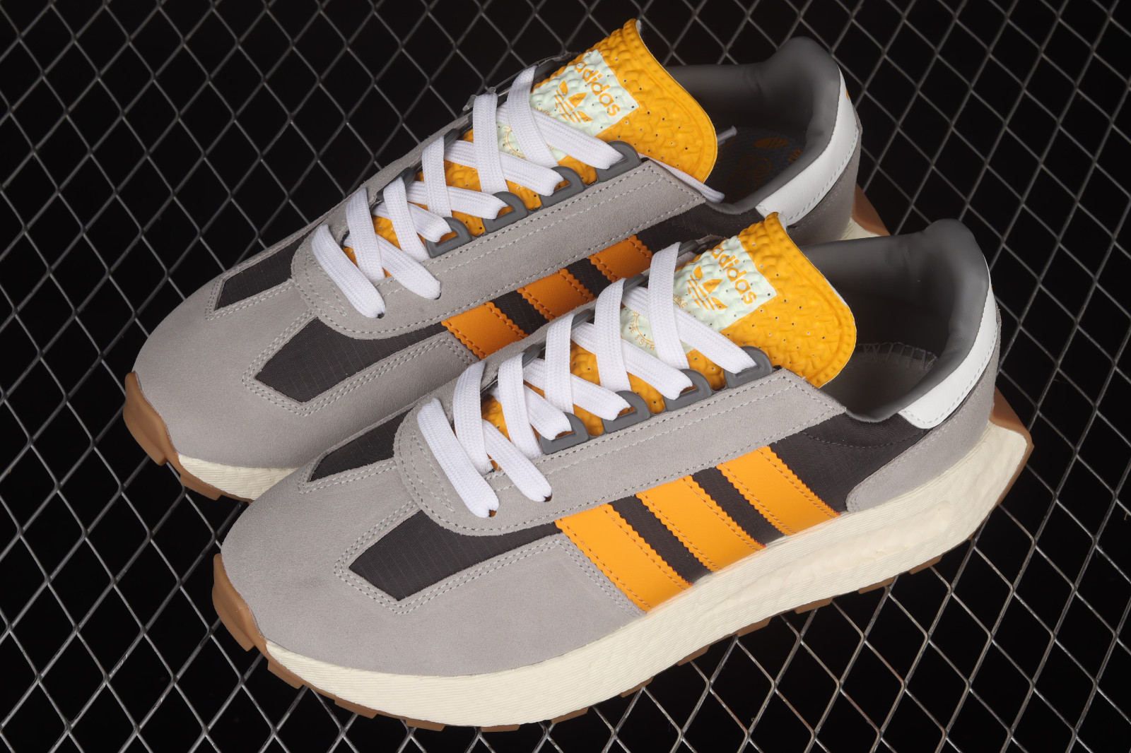 Giày Adidas Retropy E5 'Grey Acid Orange' H03077 - Ảnh 5