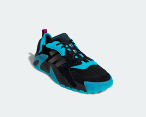 Alternative view of Giày Adidas Streetball Core Black Signal Cyan Power Berry FW1216