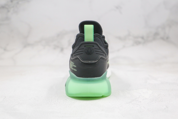 Giày Adidas ZX 2K Boost 'Core Black Green' H67935 - Ảnh 6