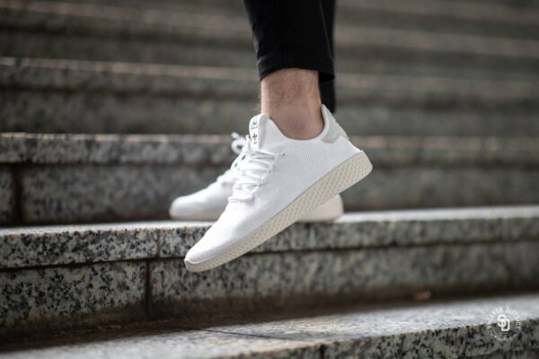 Giày Adidas Pharrell x Tennis Hu 'Cloud White' B41792 - Ảnh 2