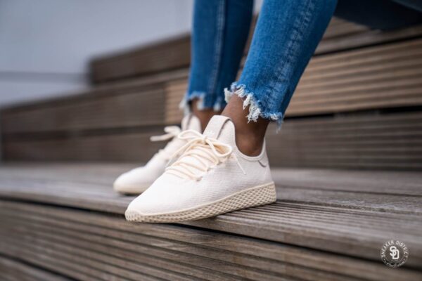 Giày Adidas Pharrell x Tennis Hu 'Cloud White' B41792 - Ảnh 5