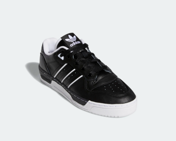 Giày Adidas Rivalry Low Core Black Cloud White EE4655 - Ảnh 5
