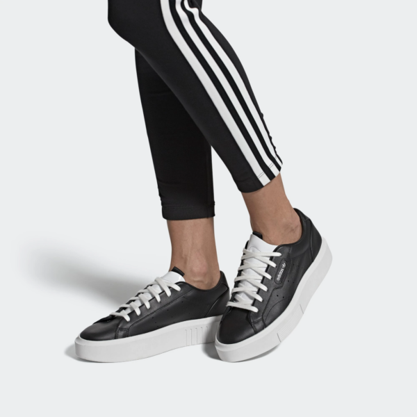 Giày Adidas Wmns Sleek Super 'Core Black' EE4519 - Ảnh 4