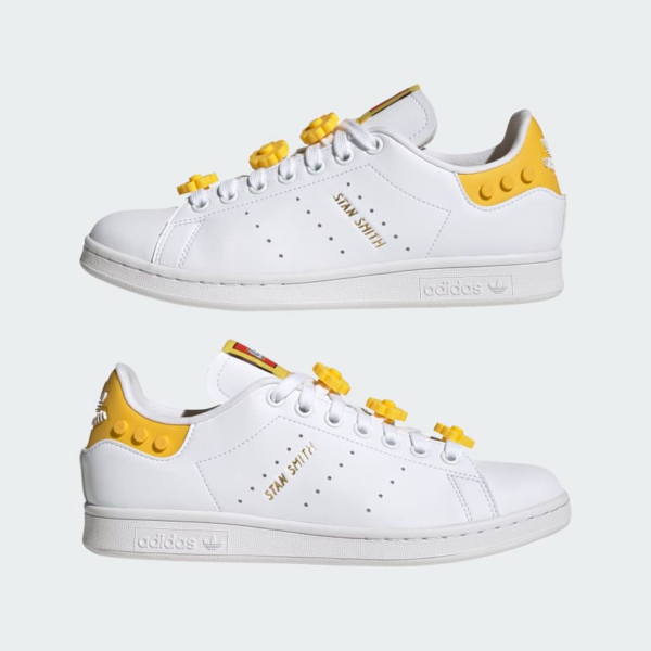 Giày Adidas Stan Smith X Lego® Shoes 'White' GX7203 - Ảnh 4