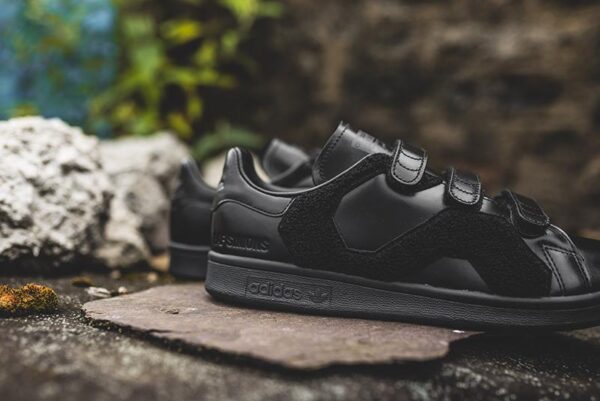 Giày Adidas Raf Simons x Stan Smith Comfort Badge 'Core Black' BB6886 - Ảnh 5