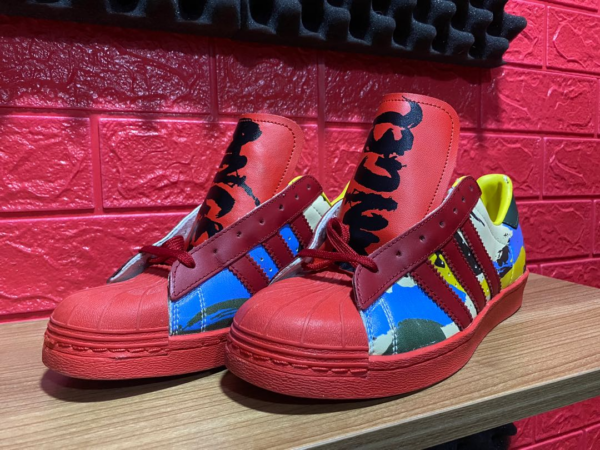Giày Adidas Superstar 80s 'Red' FY0726 - Ảnh 5