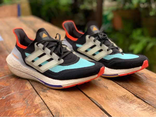 Giày Adidas UltraBoost 21 'Black Pulse Aqua' S23867 - Ảnh 6
