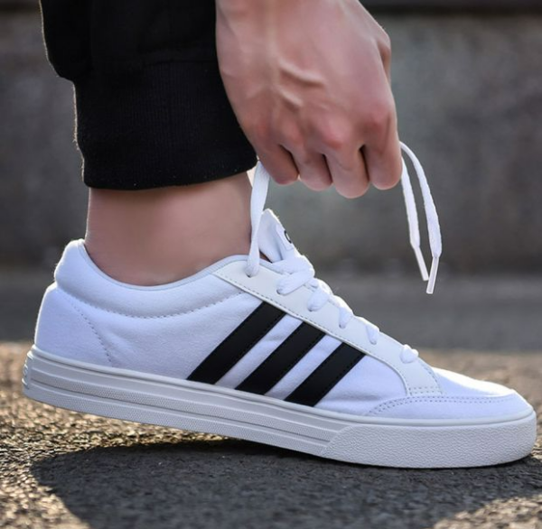 Giày Adidas VS Set Mule 'White' FX4849 - Ảnh 4