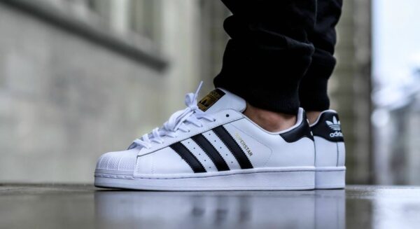 Giày Adidas Superstar 'White Black' FV3284 - Ảnh 4