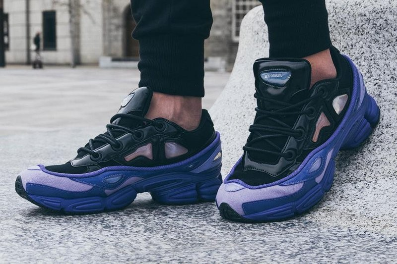 Giày Adidas Raf Simons Ozweego 3 'Purple Black' B22539 - Ảnh 5