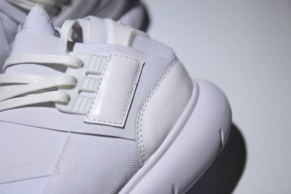 Giày Adidas Y3 Qasa Hi Triple White AQ5500 - Ảnh 3