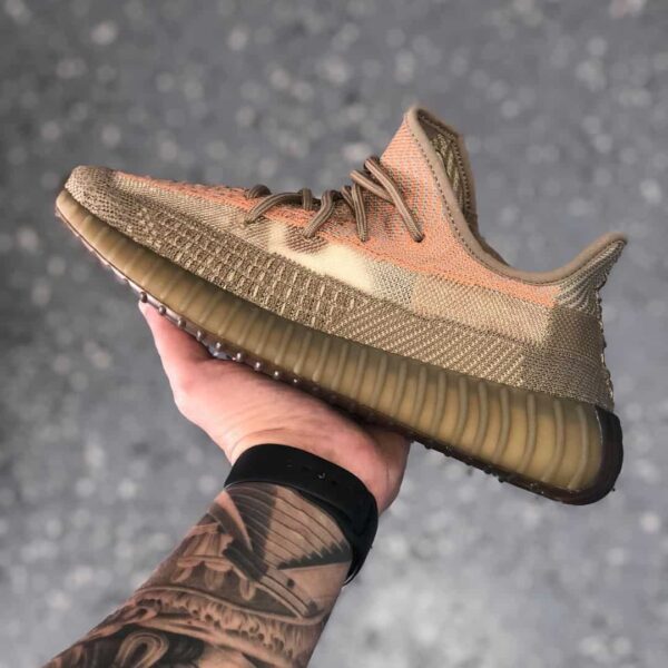 Giày Adidas Yeezy Boost 350 V2 'Sand Taupe' FZ5240 - Ảnh 2