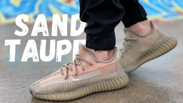 Giày Adidas Yeezy Boost 350 V2 'Sand Taupe' FZ5240 - Ảnh 4