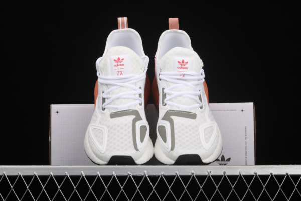Giày Adidas Wmns ZX 2K Boost 'White Hazy Rose' G58090 - Ảnh 4
