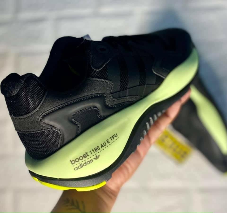 Giày Adidas ZX Alkyne 'Black Semi Solar Yellow' FY3023 - Ảnh 5