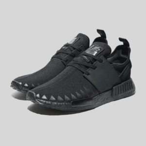 Alternative view of Giày Adidas Neighborhood x NMD_R1 Primeknit 'Triple Black' BB9245