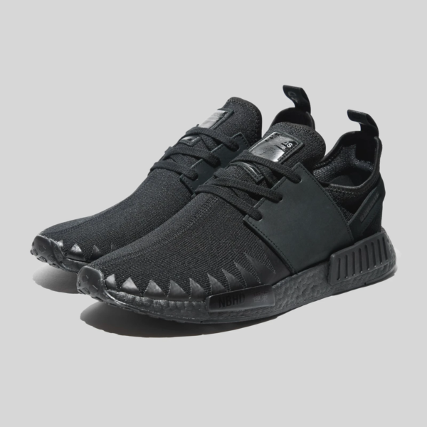 Giày Adidas Neighborhood x NMD_R1 Primeknit 'Triple Black' BB9245 - Ảnh 2