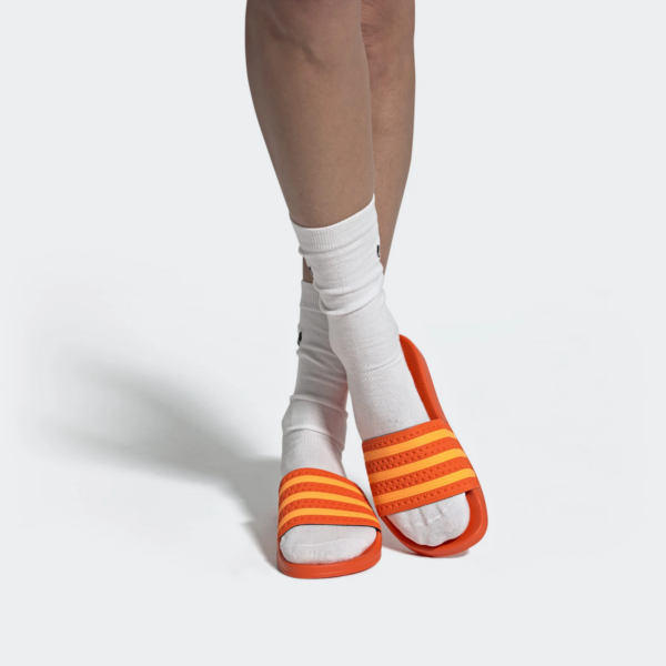 Dép Adidas Adilette Slides Orange EE6186 - Ảnh 5