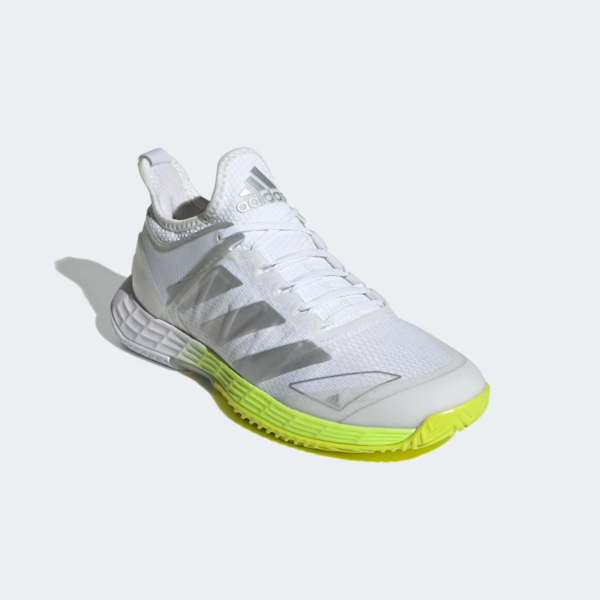 Giày Tennis Adidas Wmns Adizero Ubersonic 4 'Tokyo White Solar Yellow' FX1368 - Ảnh 4