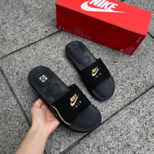 Dep Nike Air Max Camden Slide 'Black Metallic Gold' BQ4633-001
