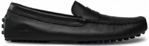 Giày Lười Moccasin Lacoste Concours Black 7-35CAM0118024