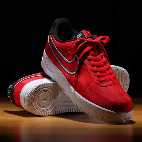 Giày Nike Air Force 1 Low 'Reverse Stitch Red' CD0886-600 - Ảnh 4