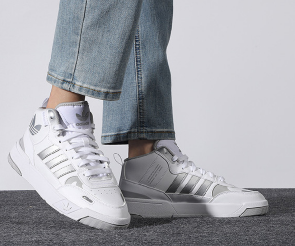 Giày Adidas Forum Mid White H00166 - Ảnh 5