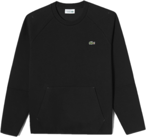 Ao Lacoste Technical Crew Neck Sweatshirt 'Black' SH762E-53G-031