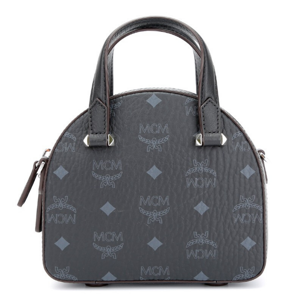 Túi MCM Luxury Ladies Black Mini Shoulder Messenger Bag MWTAASE04BK001 - Ảnh 4