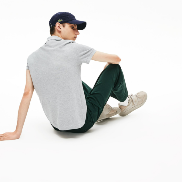 Áo Lacoste Cotton Piqué Polo Shirt 'Grey' PH8571-CCA - Ảnh 5