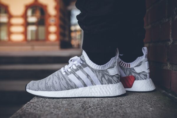 Giày Adidas NMD R2 PK "GREY ORANGE" BY9410 - Ảnh 5