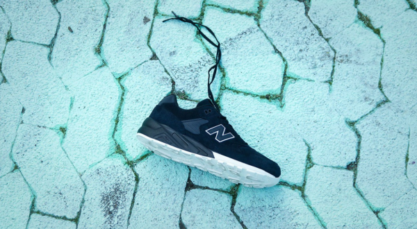 Giày New Balance 580 Black Denim MRT580BV - Ảnh 5