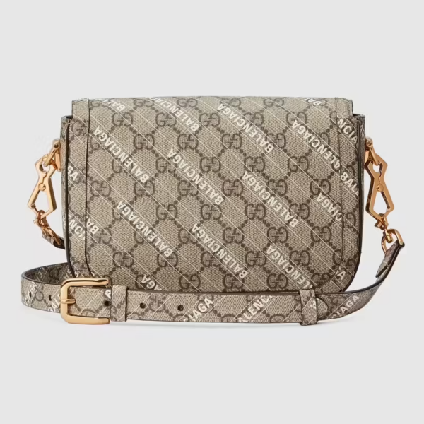 Túi Guci The Hacker Project Mini Gucci Horsebit 1955 Beige ‎658574-ULZAG-9759 - Ảnh 3