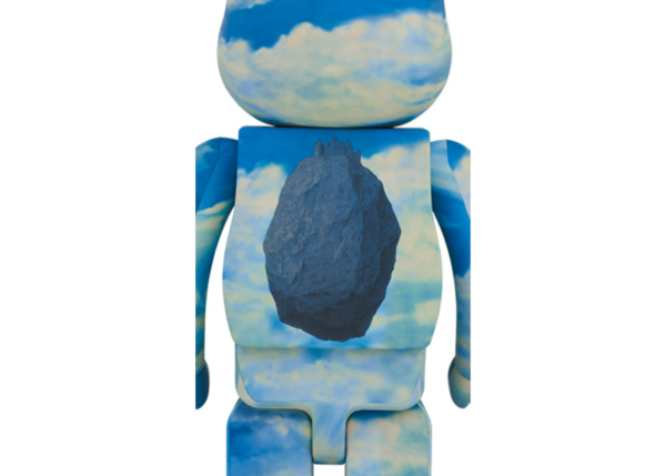 Mô Hình Bearbrick Rene Magritte 'The Castle of the Pyrenees' - Ảnh 2