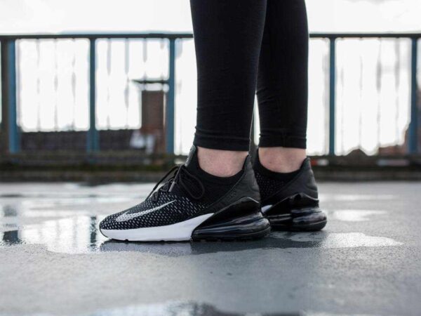 Nike Air Max 270 Flyknit 'Black White' AH6803-001 - Ảnh 6