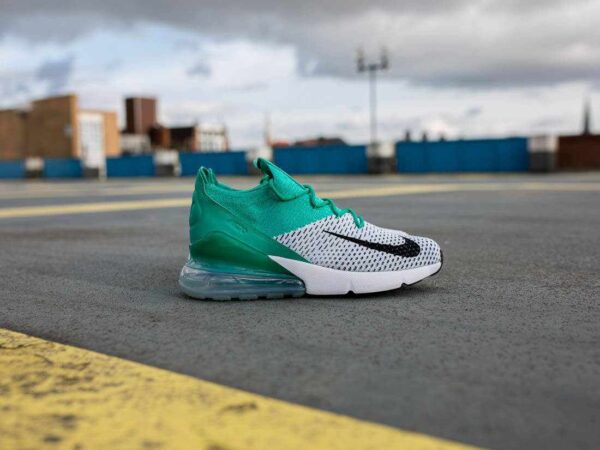 Giày Nike Air Max 270 Flyknit 'Clear Emerald' AH6803-300 - Ảnh 5