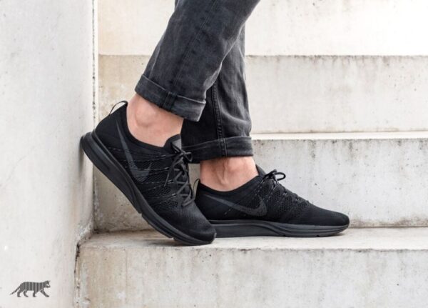 Giày Nike Flyknit Trainer 2018 'Black Anthracite' AH8396-004 - Ảnh 4