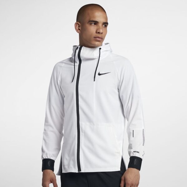Áo Nike Mens Flex Stretch Training Hooded Jacket 2.0 Style AH9604-100 - Ảnh 3