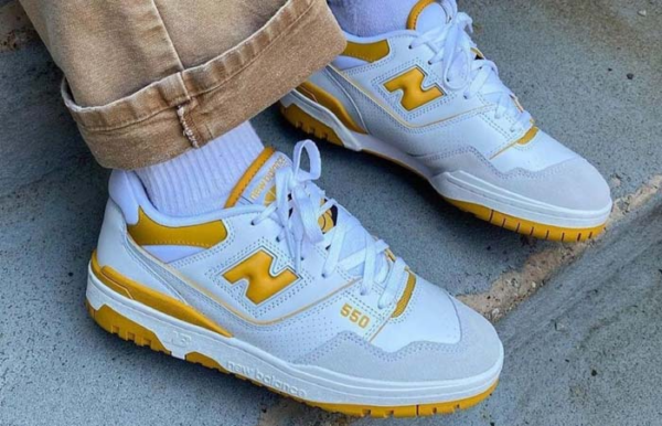 Giày New Balance 550 'Varsity Gold' BB550LA1 - Ảnh 9