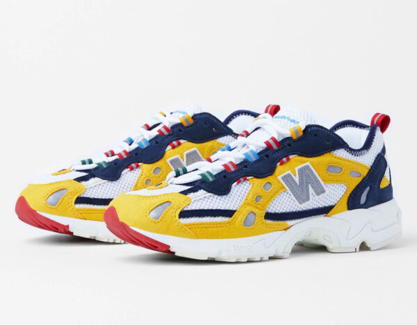 Giày New Balance Aimé Leon Dore x 827 Yellow ML827ADD - Ảnh 4
