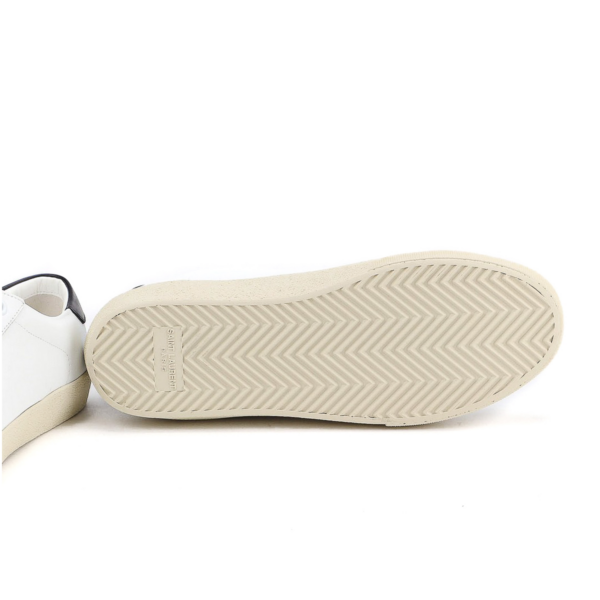 Giày Saint Laurent Court Classic SL06 'Optic White Black' 610649-08G10-9061 - Ảnh 5