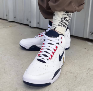 Giay Nike Air Flight Lite II Mid 'Olympic' DJ2518-102